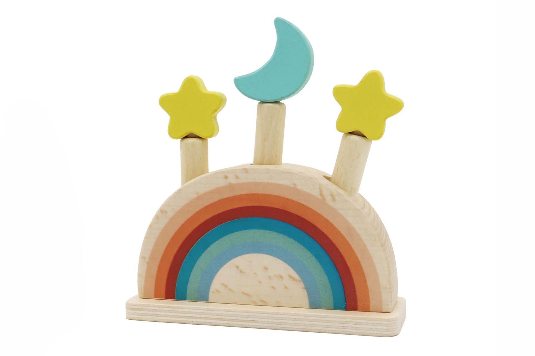 CALM & BREEZY POP UP TOY RAINBOW - Bamboo Sprout