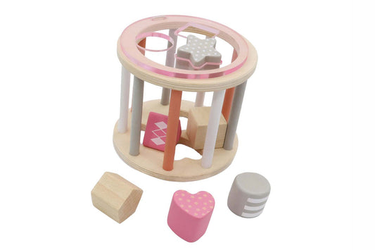 CALM & BREEZY ROLLING SHAPE SORTER PINK - Bamboo Sprout