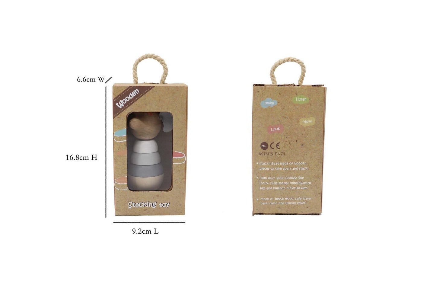 CALM & BREEZY STACKING ELEPHANT - Bamboo Sprout