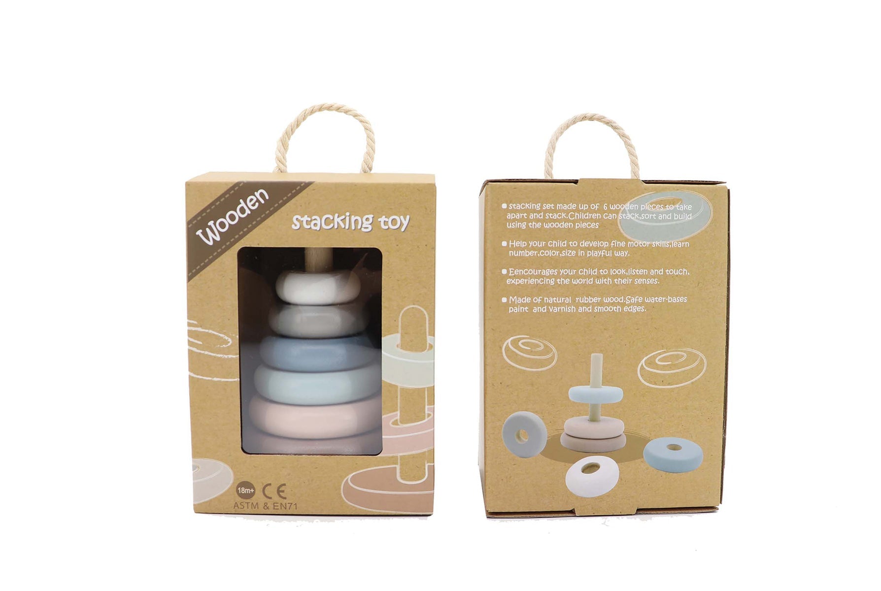 CALM & BREEZY STACKING TOWER MARINA - Bamboo Sprout