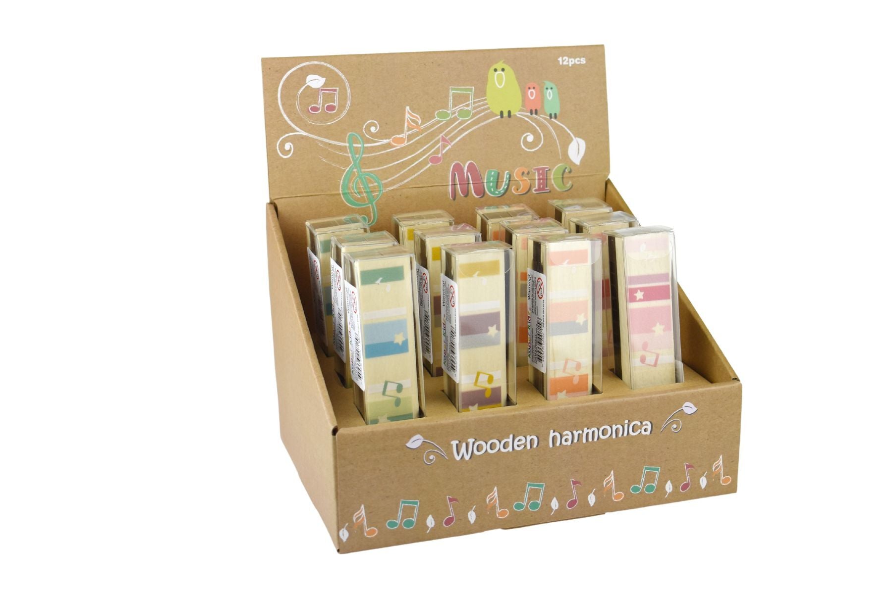 CALM & BREEZY WOODEN HARMONICA - Bamboo Sprout