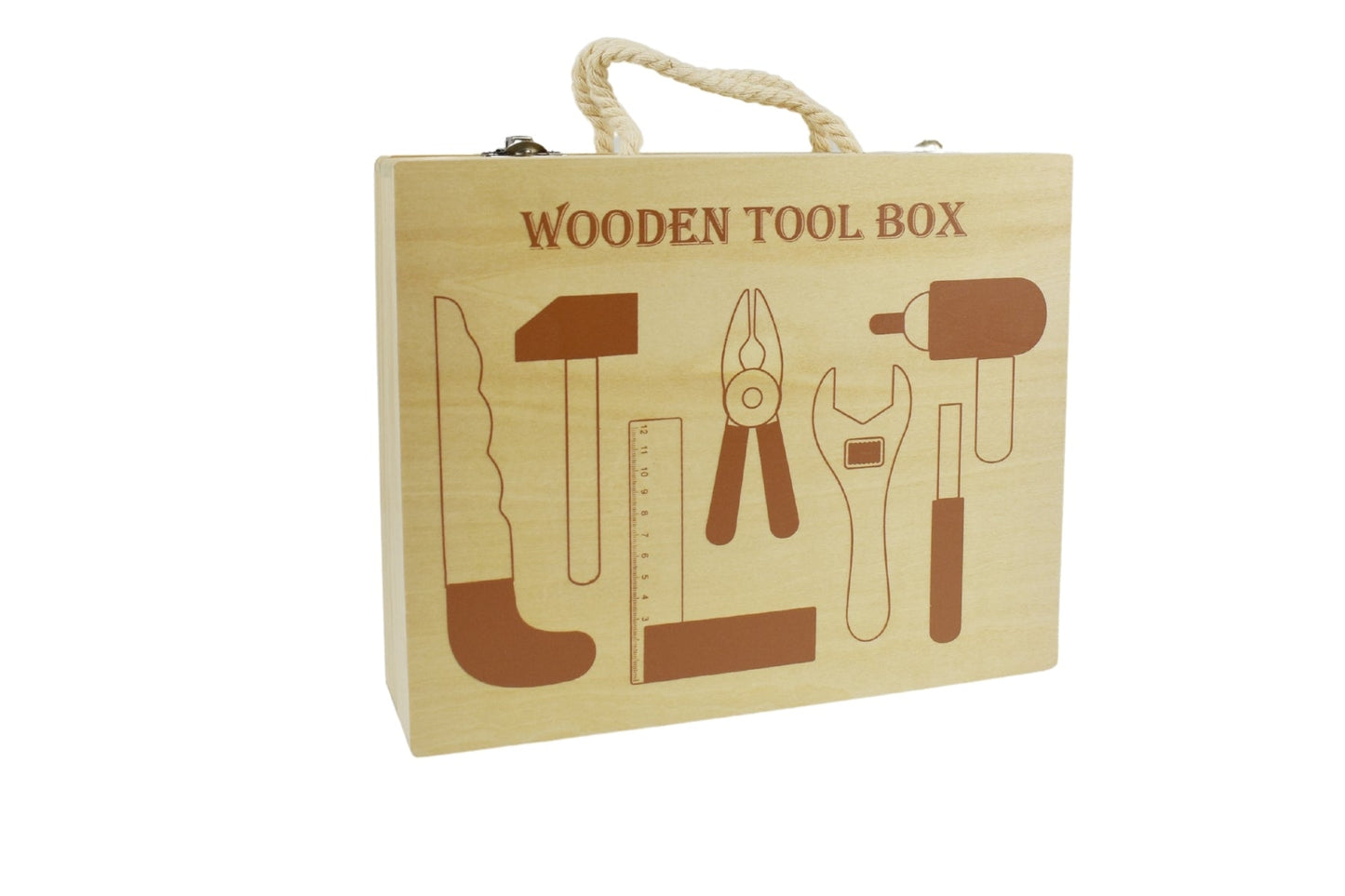 CALM & BREEZY WOODEN KIDS TOOLBOX BOXED - Bamboo Sprout