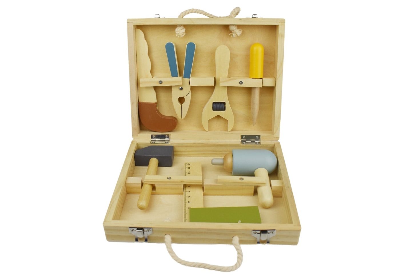 CALM & BREEZY WOODEN KIDS TOOLBOX BOXED - Bamboo Sprout