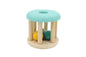 CALM & BREEZY WOODEN RATTLE MINT GREEN - Bamboo Sprout