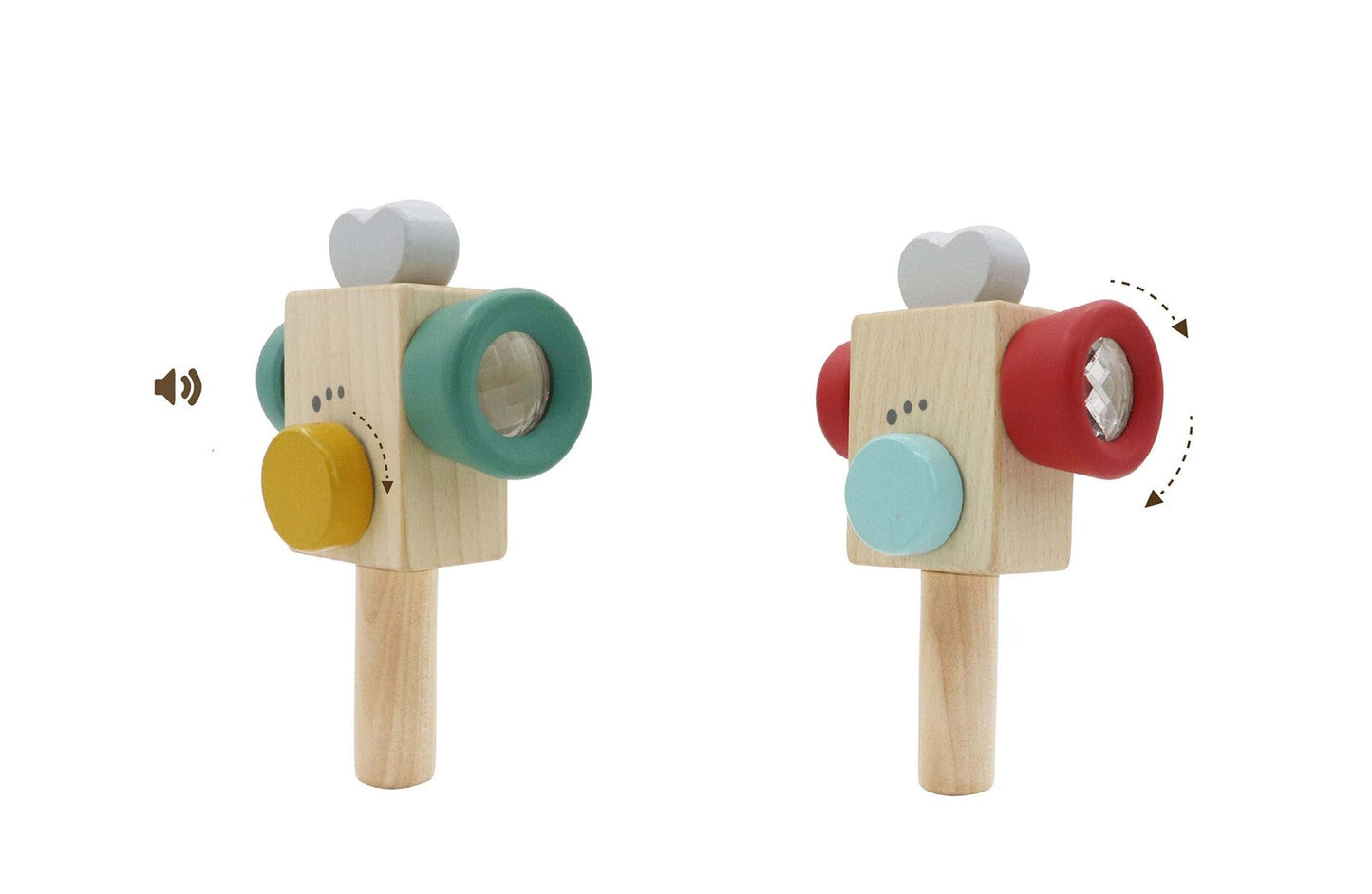 CALM & BREEZY WOODEN VIDEO RECORDER PRISM GREEN - Bamboo Sprout