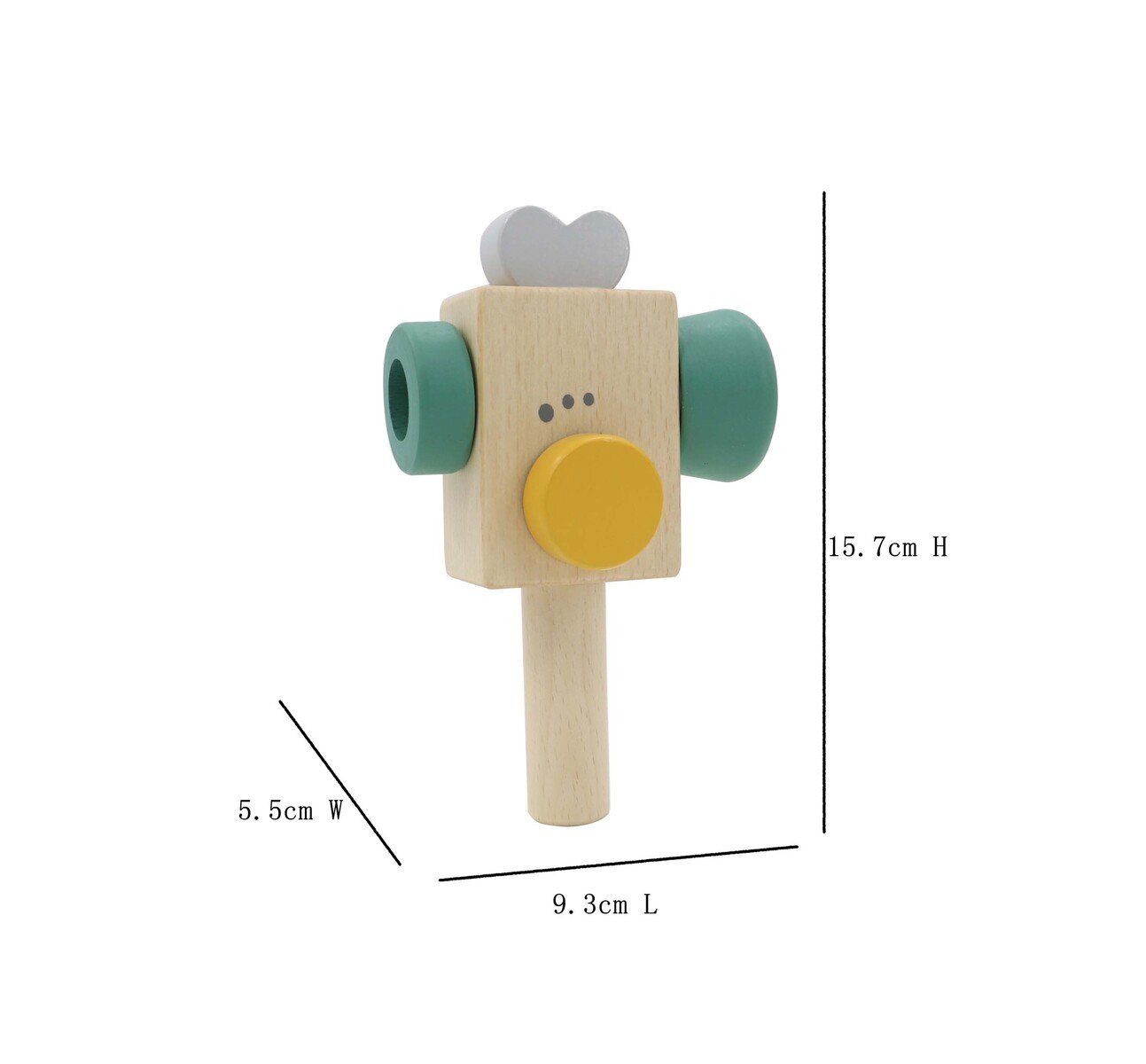 CALM & BREEZY WOODEN VIDEO RECORDER PRISM GREEN - Bamboo Sprout