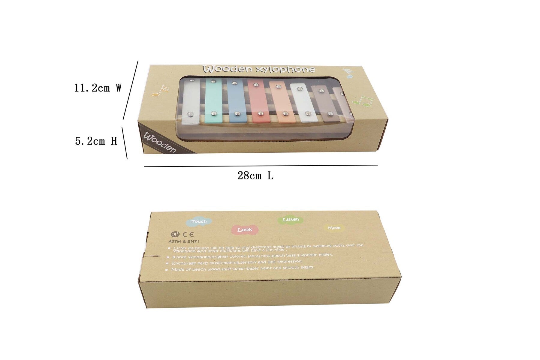 CALM & BREEZY WOODEN XYLOPHONE - Bamboo Sprout