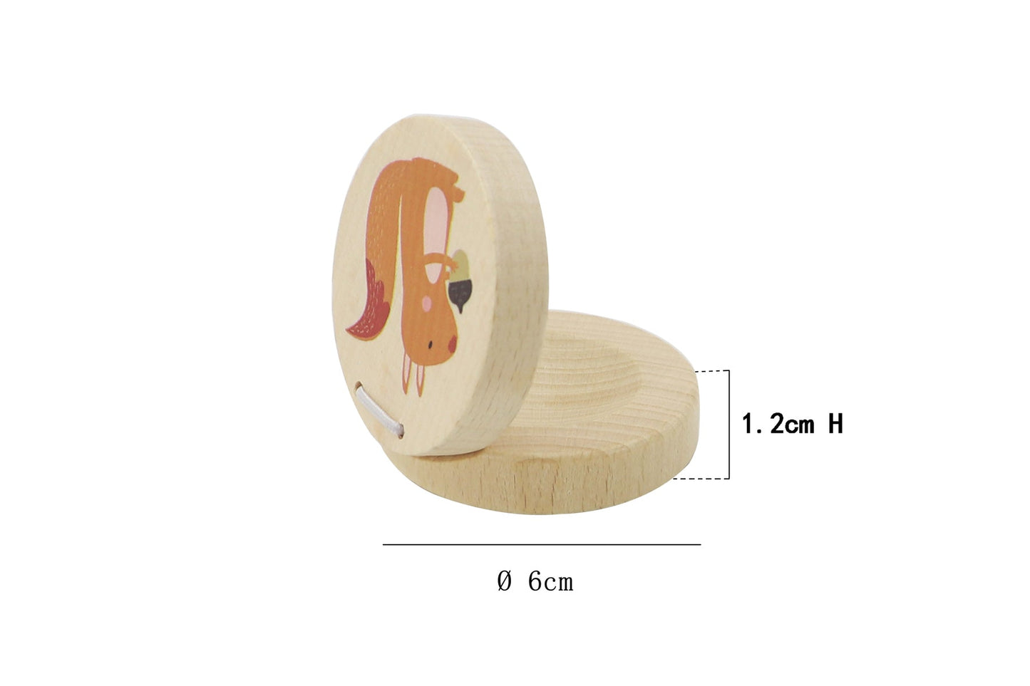 CALM & BREEZY WOODLAND WOODEN CASTANET SET OF 4 - Bamboo Sprout