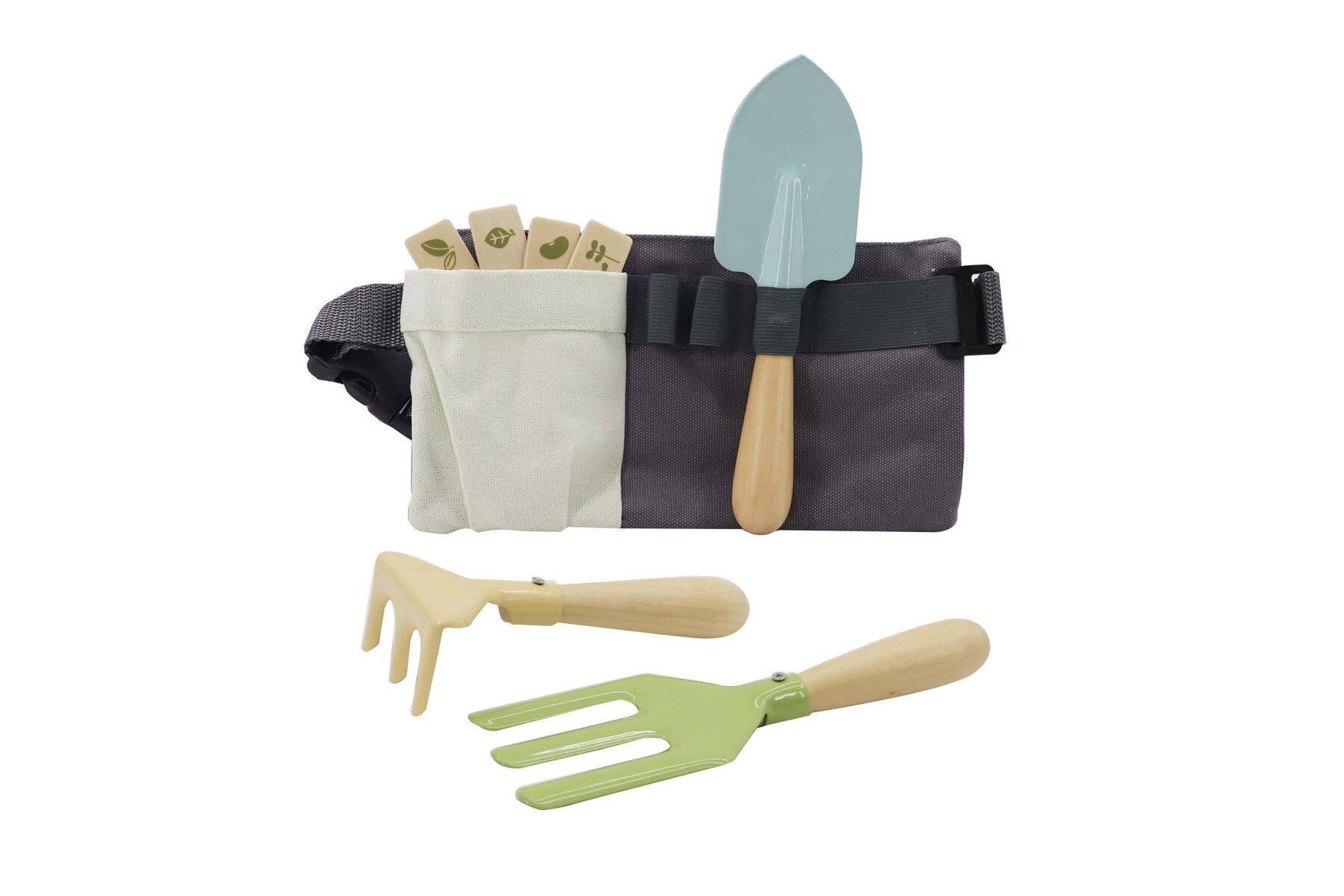 GARDEN BELT WITH TOOLS & NAME TAG - Bamboo Sprout