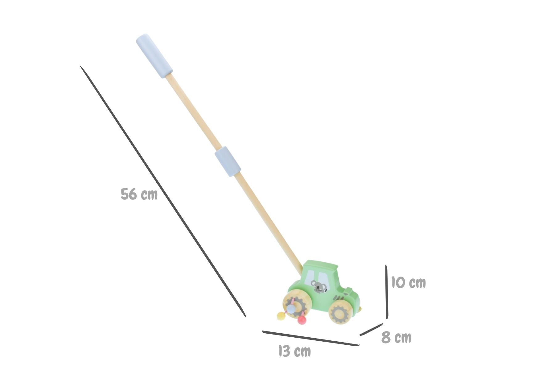 PUSH ALONG TRACTOR - Bamboo Sprout