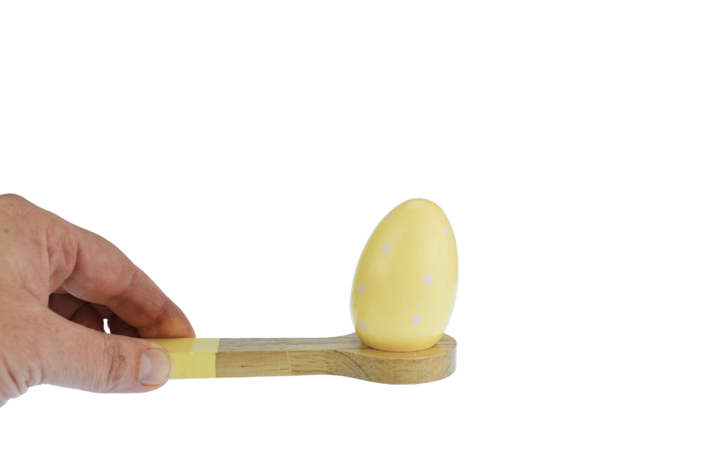 Kaper Kidz Sundae Egg & Spoon Racing Game with colorful game pieces and spoons for fun outdoor activity and family entertainment.
