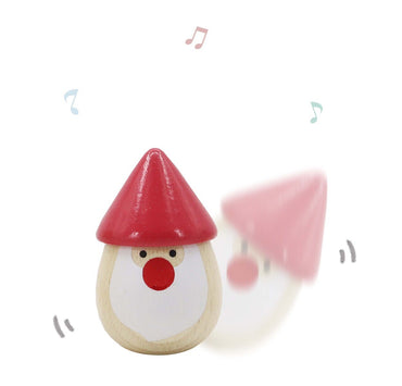 CHRISTMAS SANTA MARACA SHAKER SET OF 3 - Bamboo Sprout