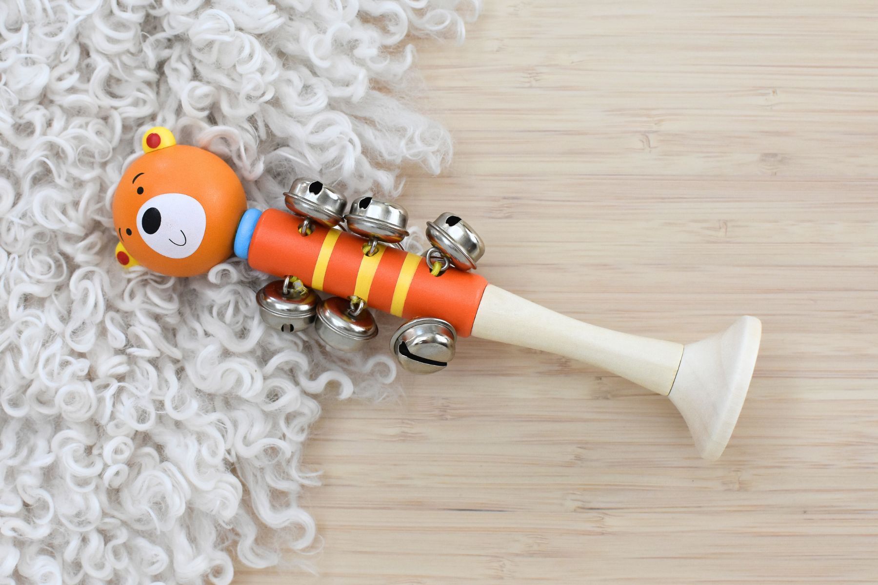 ANIMAL BELL STICK WITH BASE SET OF 4 - Bamboo Sprout