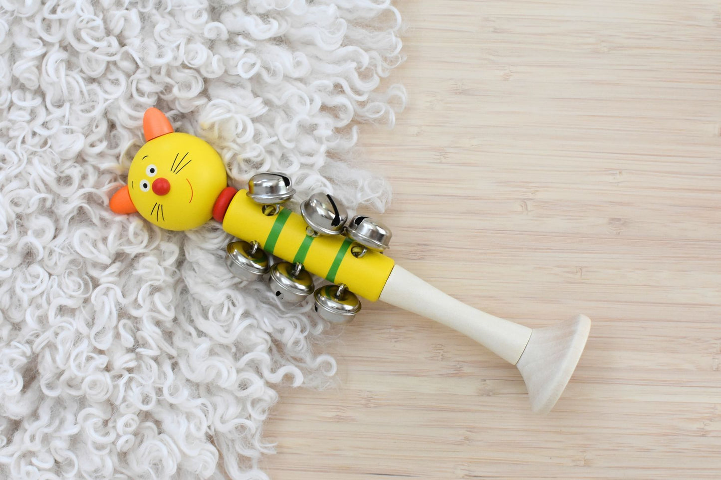 ANIMAL BELL STICK WITH BASE SET OF 4 - Bamboo Sprout