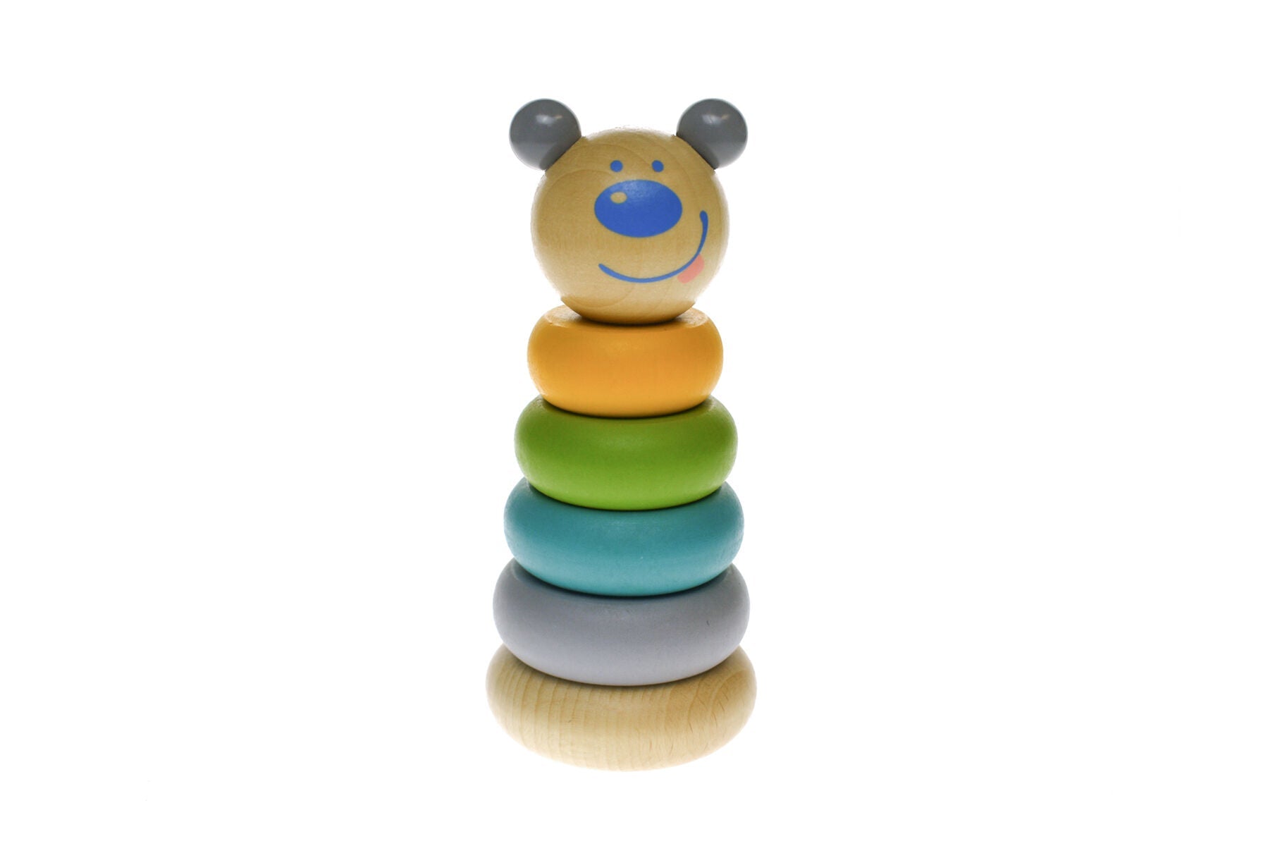 ANIMAL STACKING BLOCKS BEAR - Bamboo Sprout