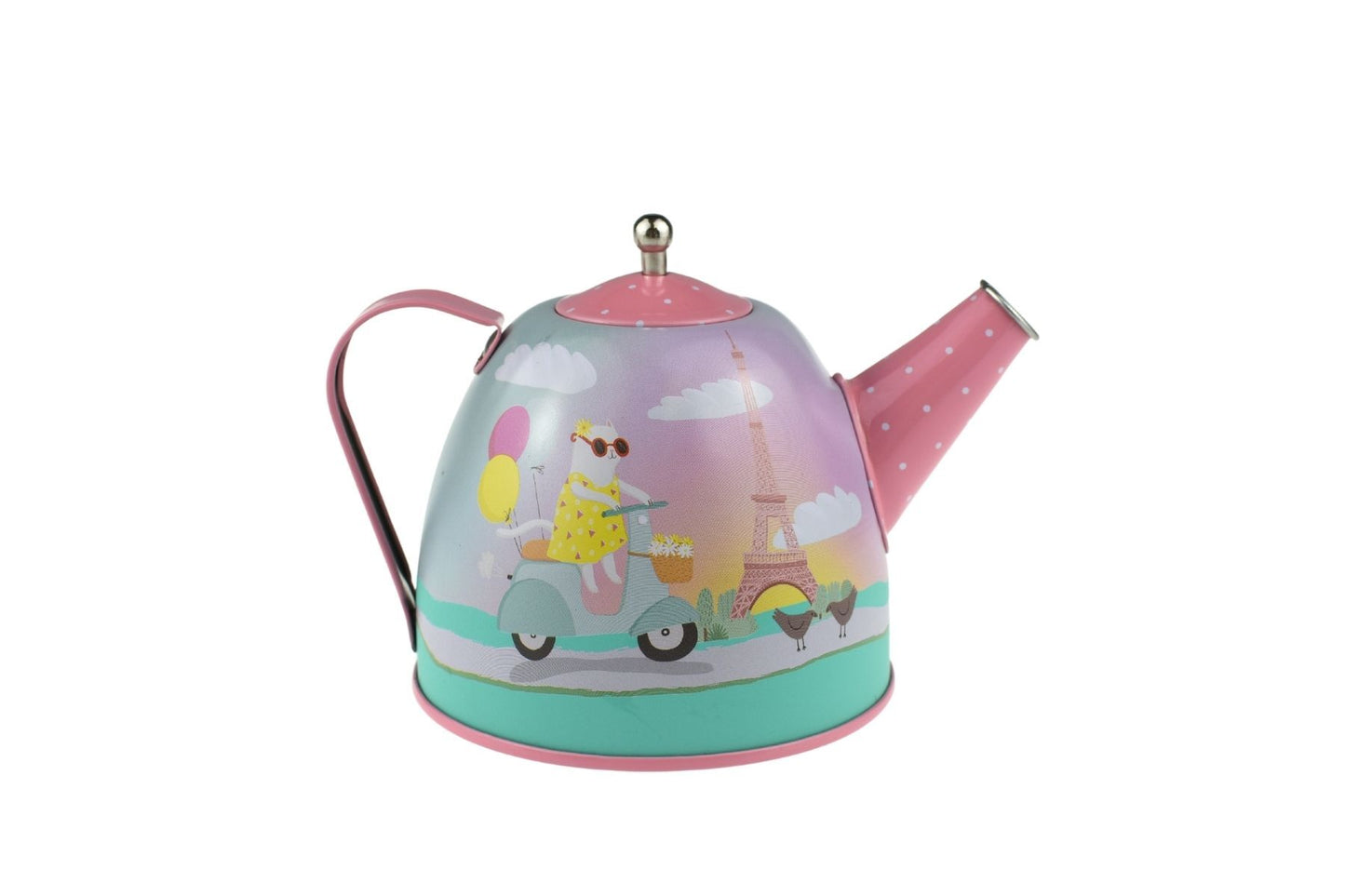 ANIMAL TOURISTS TIN TEA SET 15PCS - Bamboo Sprout
