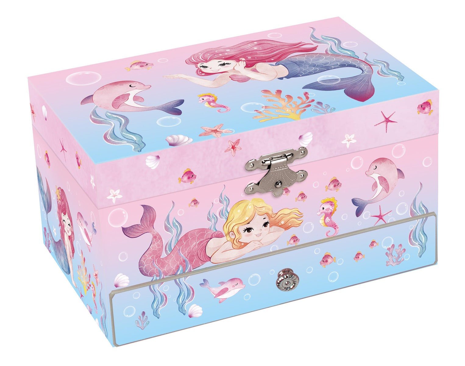 AQUARIA MERMAID HEIRLOOM MUSIC BOX - Bamboo Sprout