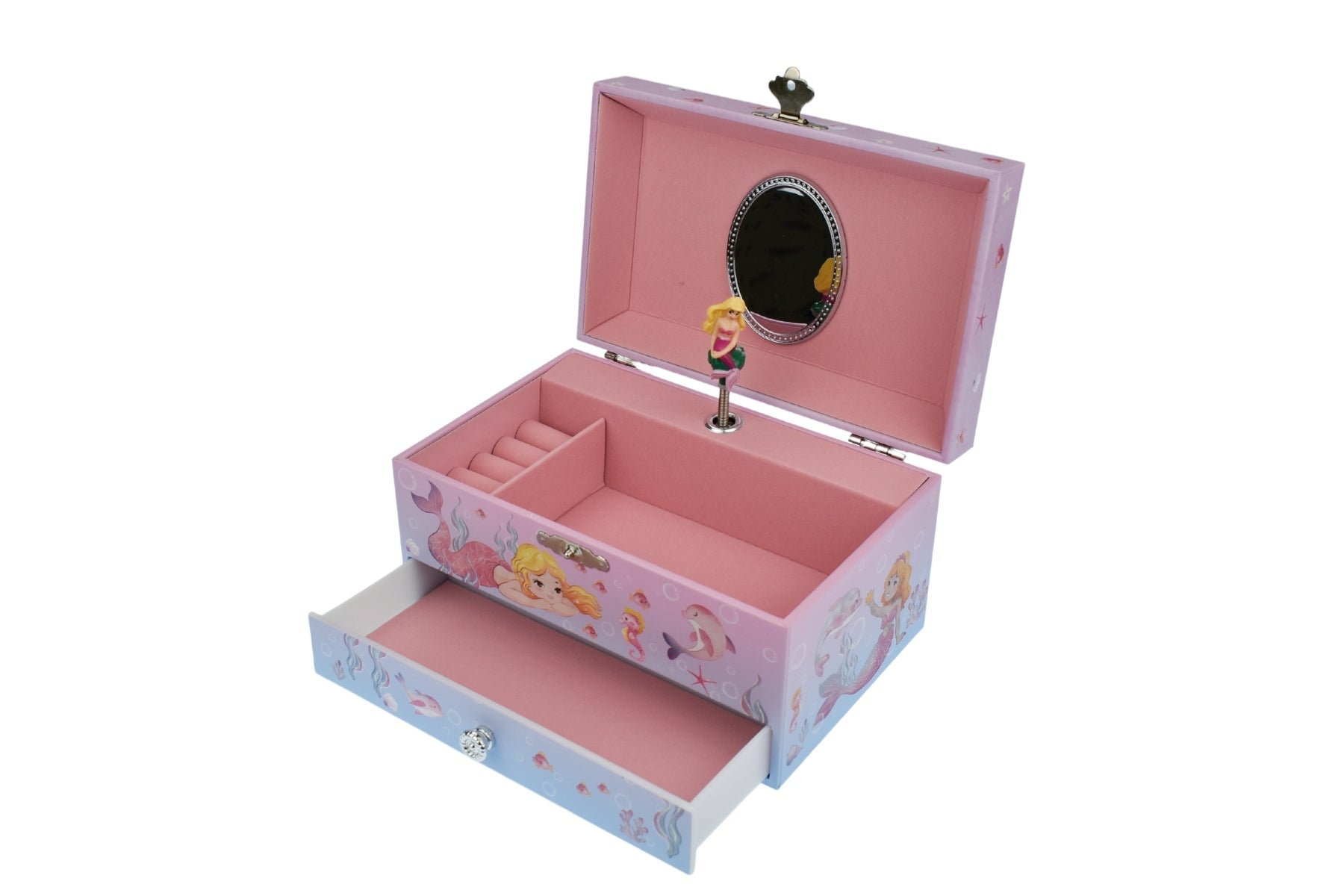 AQUARIA MERMAID HEIRLOOM MUSIC BOX - Bamboo Sprout