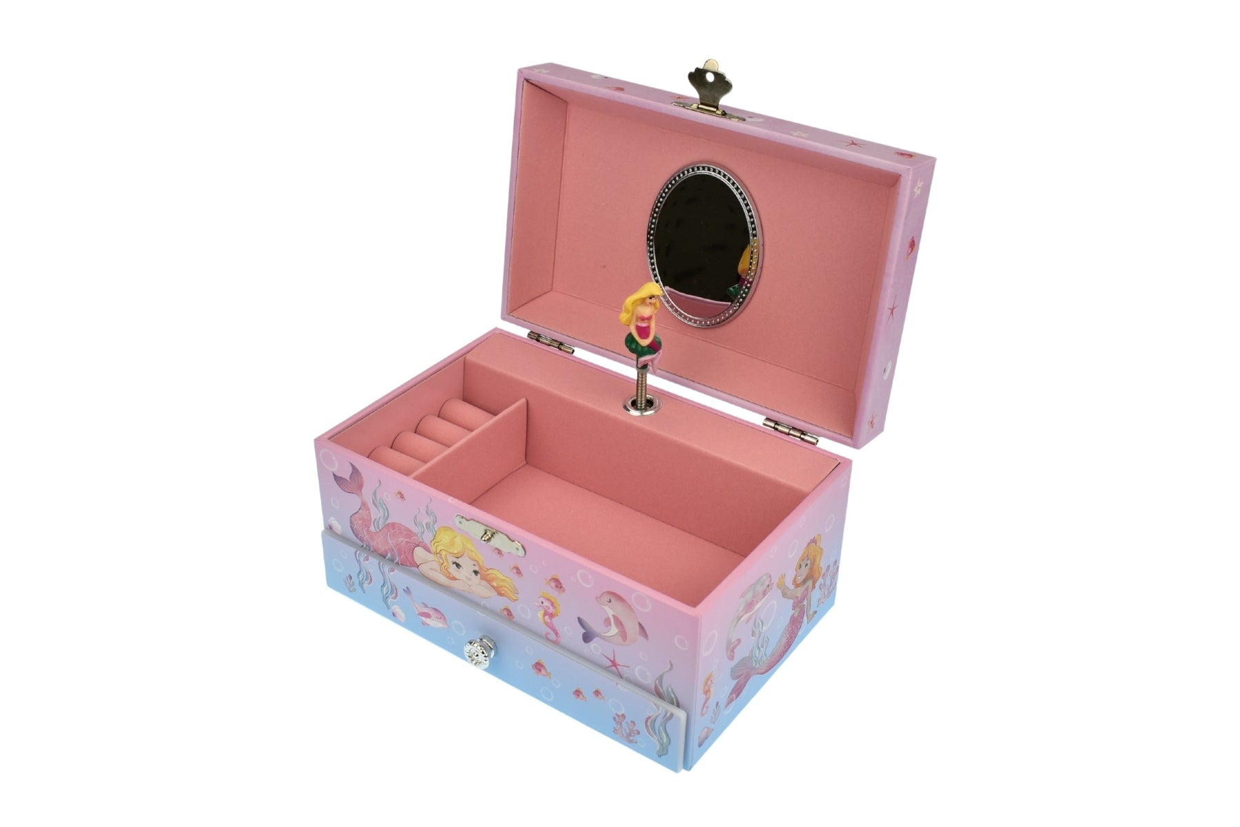 AQUARIA MERMAID HEIRLOOM MUSIC BOX - Bamboo Sprout
