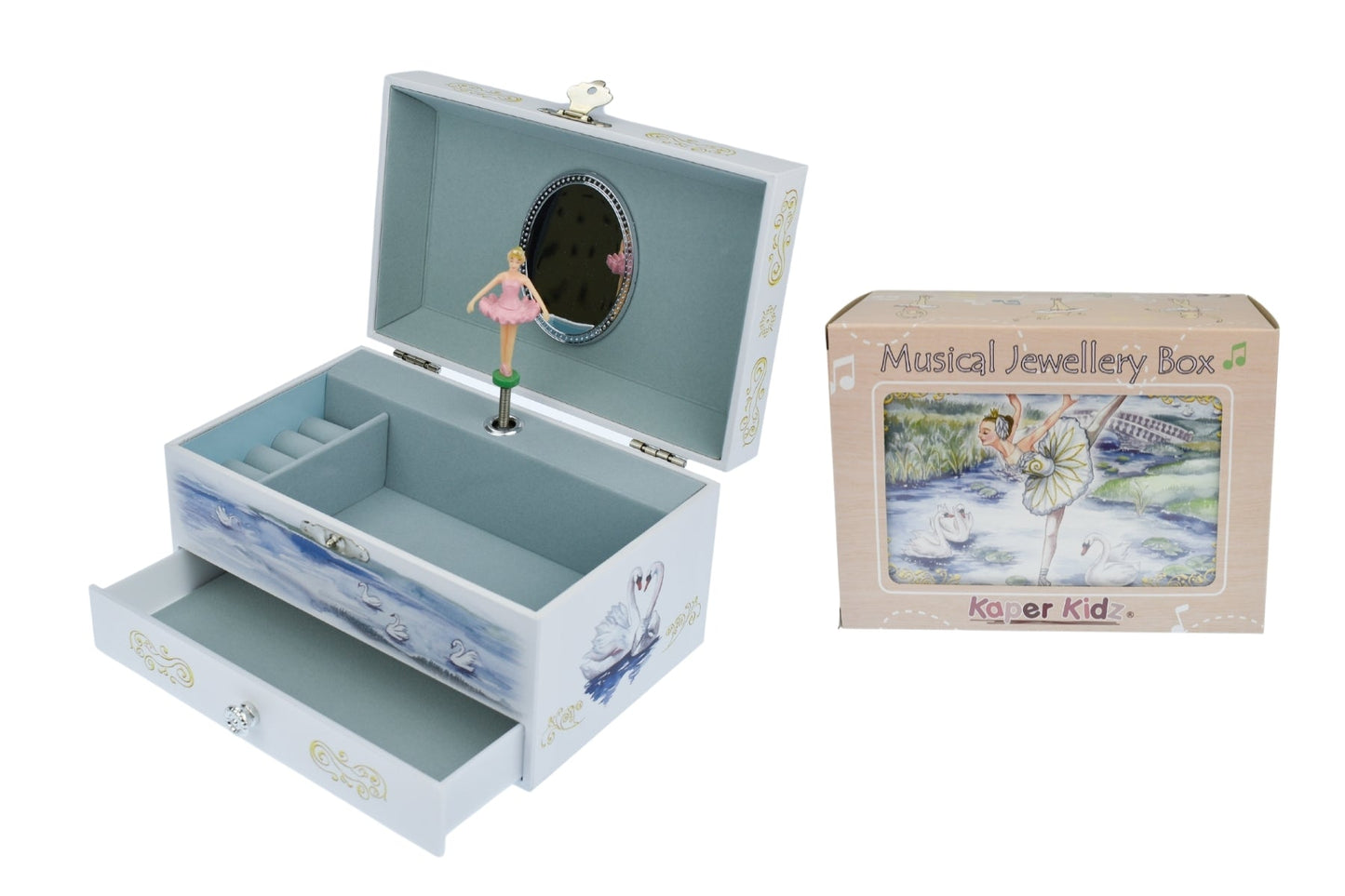AZUREA BALLERINA HEIRLOOM MUSIC BOX - Bamboo Sprout
