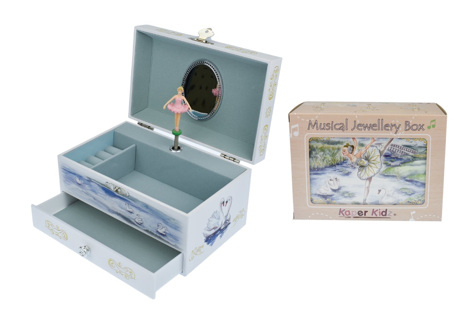 AZUREA BALLERINA HEIRLOOM MUSIC BOX - Bamboo Sprout