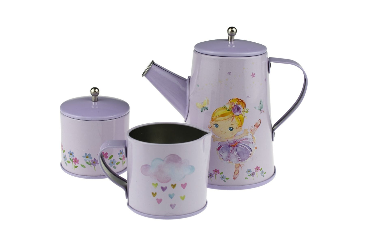 BALLERINA TIN TEA MUG SET 13PCS - Bamboo Sprout