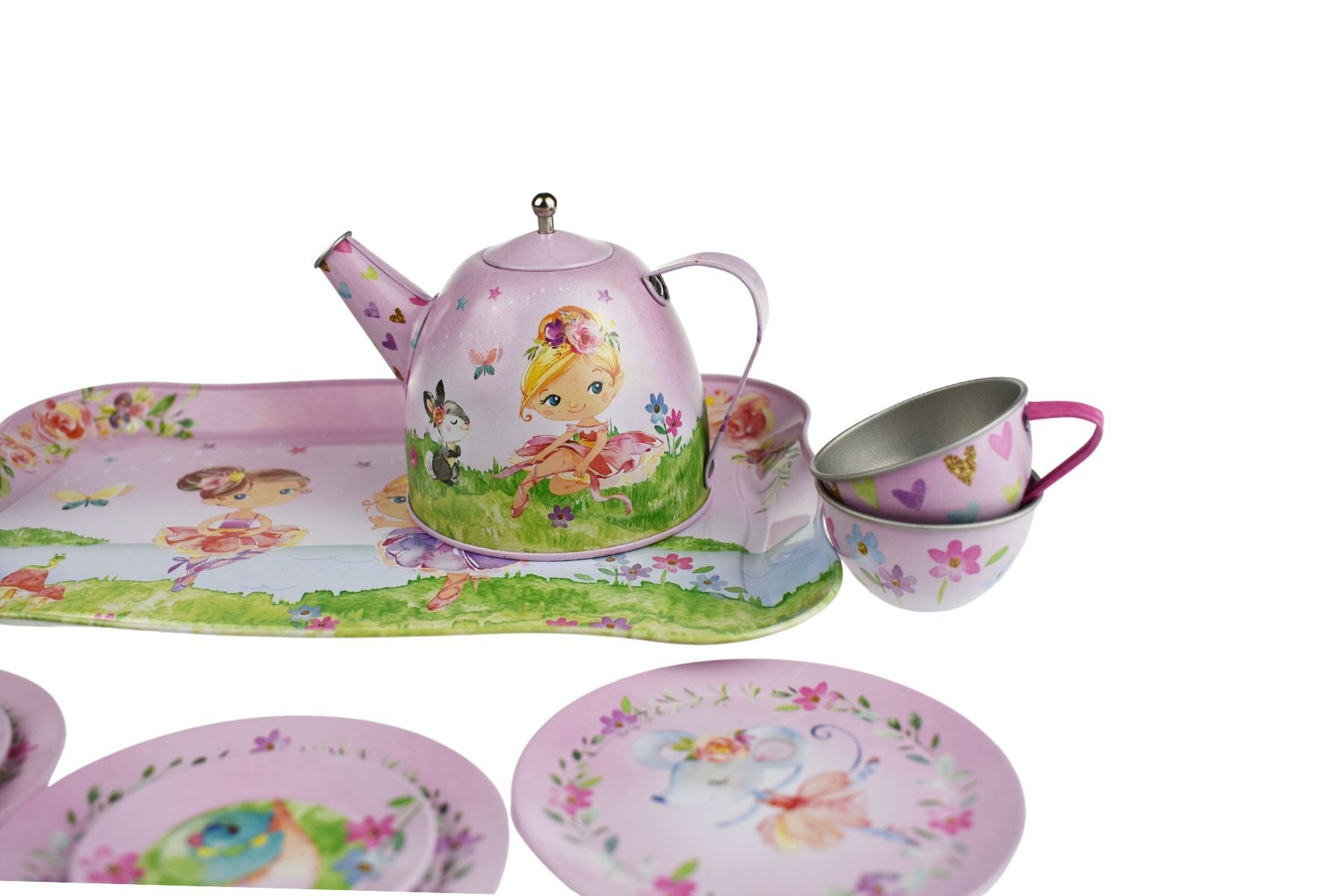 BALLERINA TIN TEA SET IN SUITCASE - Bamboo Sprout