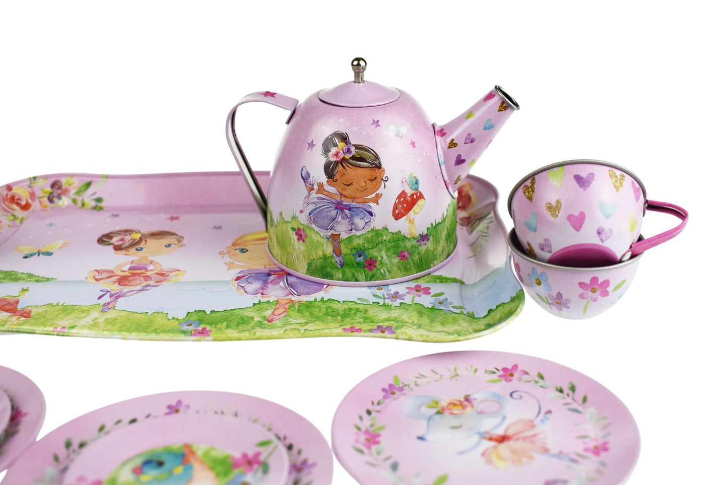 BALLERINA TIN TEA SET IN SUITCASE - Bamboo Sprout