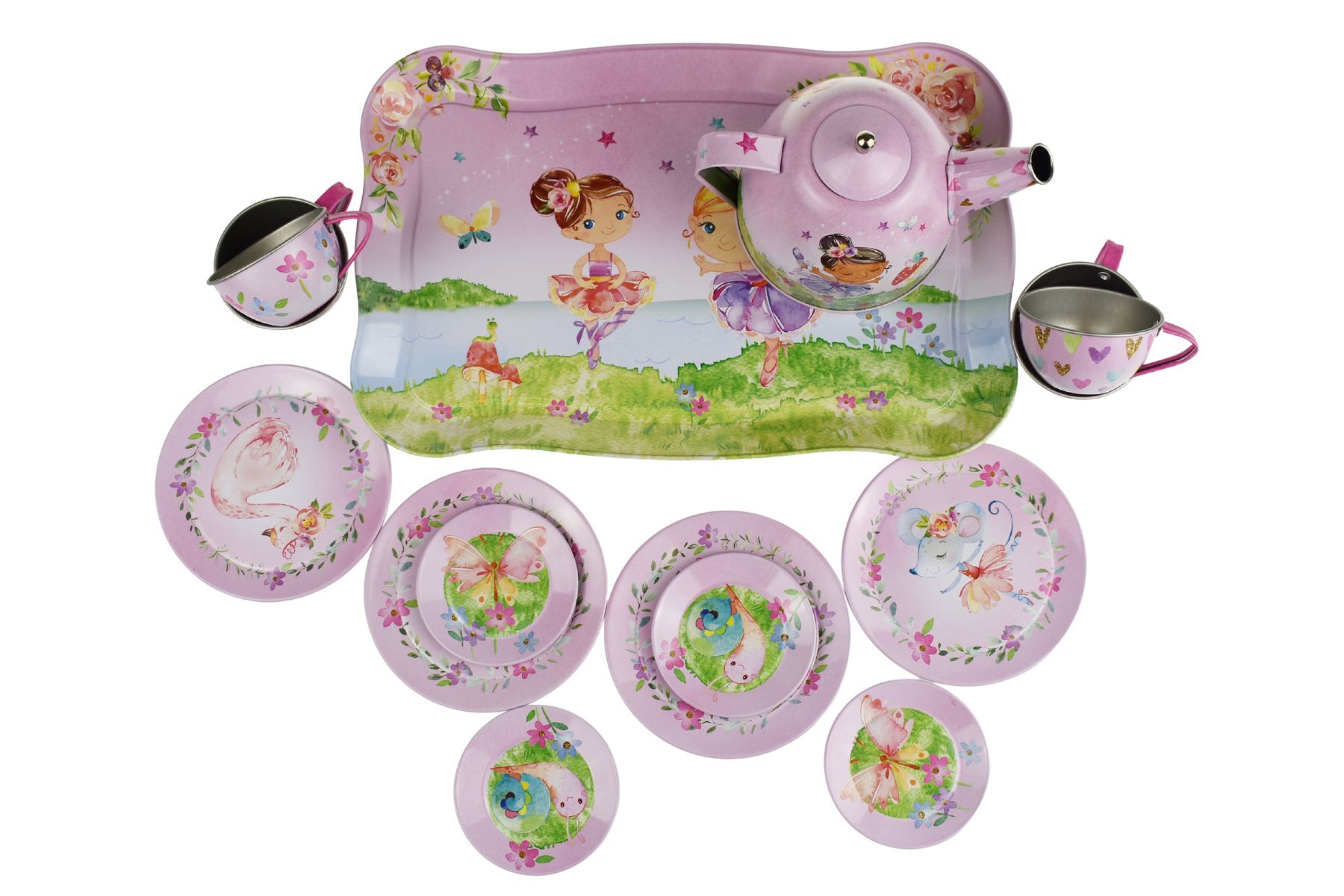 BALLERINA TIN TEA SET IN SUITCASE - Bamboo Sprout