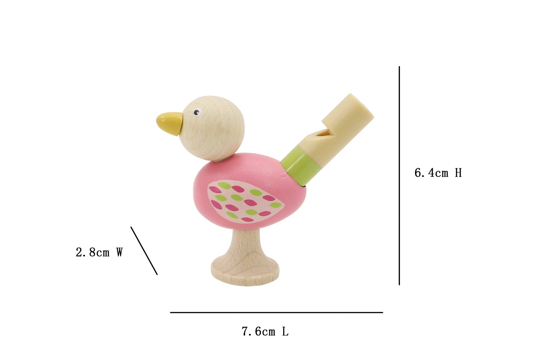 WOODEN BIRD WHISTLE SET OF 4 - Bamboo Sprout