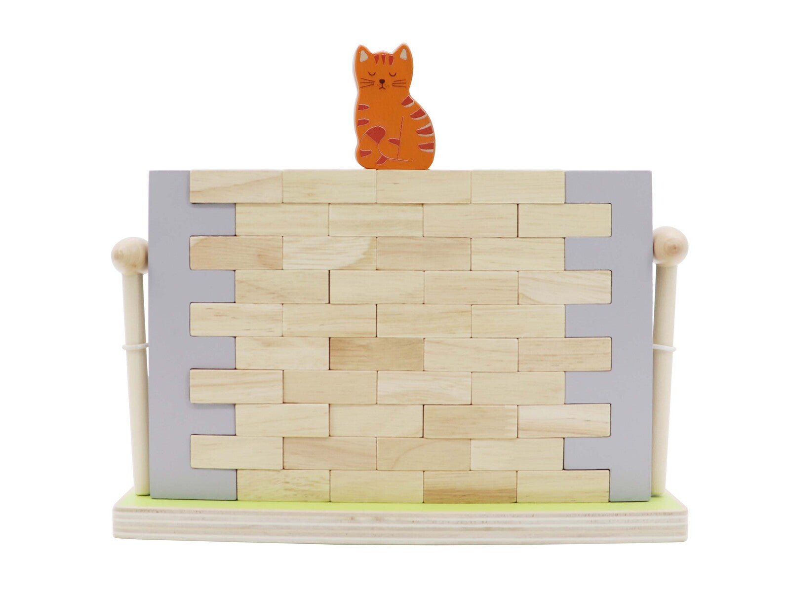 BLOCKS WOODEN JENGA WALL BOARD GAME - Bamboo Sprout