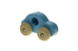 SIMPLE WOODEN TOY CAR - BLUE - Bamboo Sprout