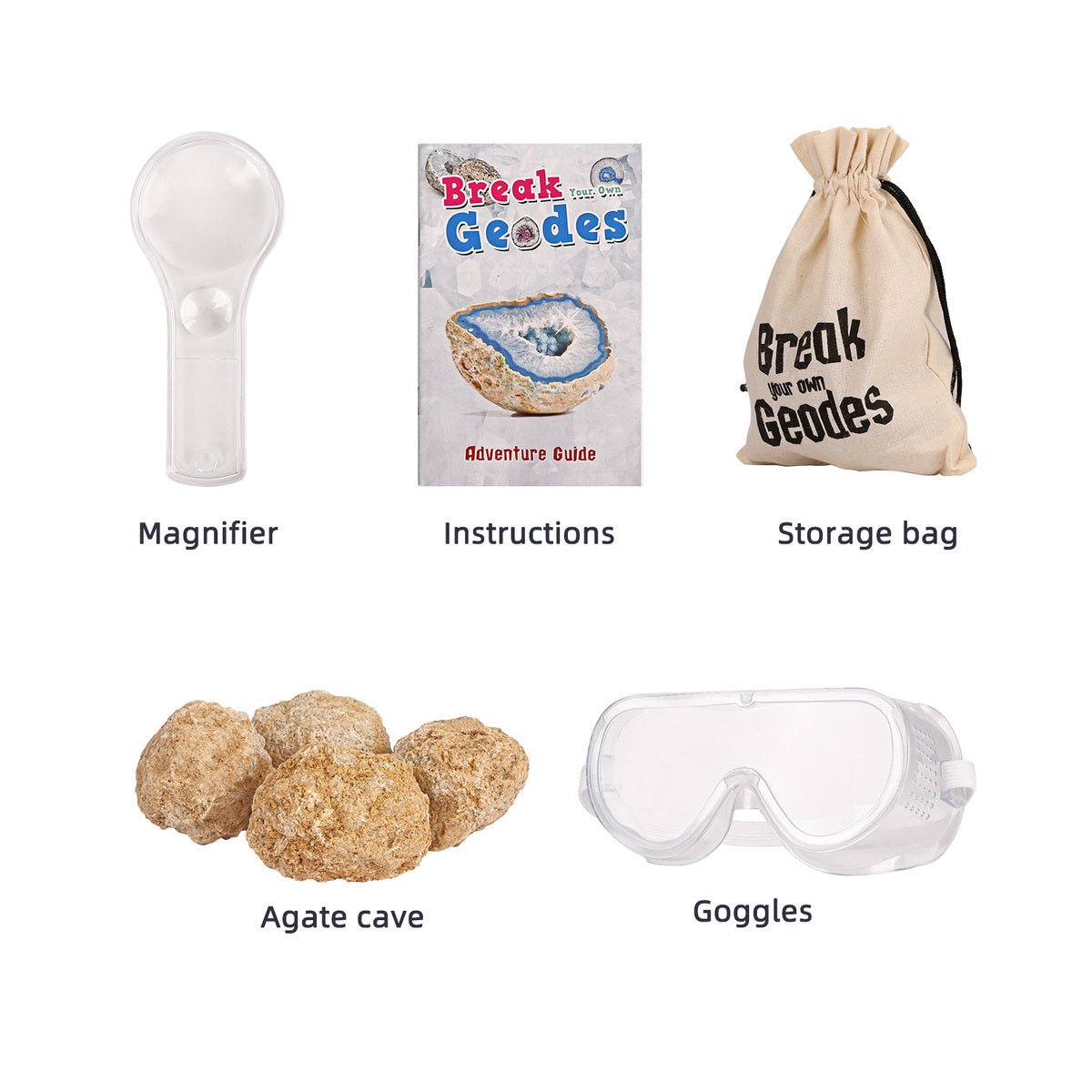 BREAK YOUR OWN GEODES KIT - Bamboo Sprout