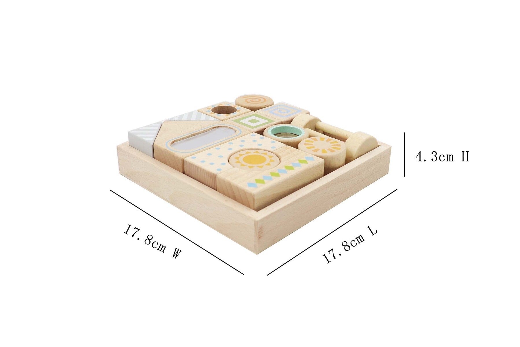 Kaper Kidz Calm & Breezy Multifunction Blocks set with colorful, interlocking foam blocks for creative play and learning.