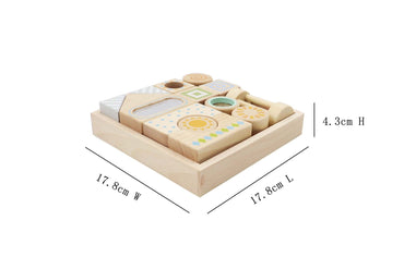 Kaper Kidz Calm & Breezy Multifunction Blocks set with colorful, interlocking foam blocks for creative play and learning.