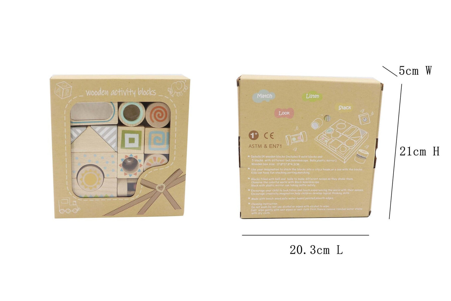 CALM & BREEZY MULTIFUNCTION BLOCKS - Bamboo Sprout