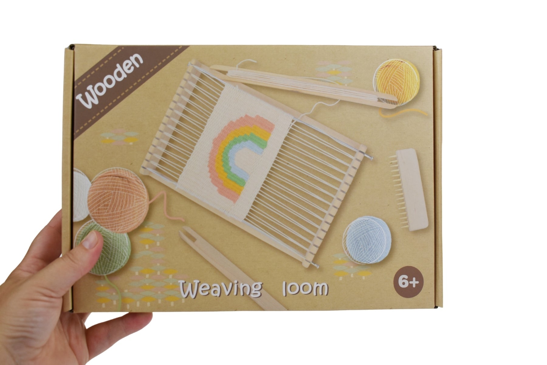 CALM & BREEZY WOODEN WEAVING LOOM - Bamboo Sprout