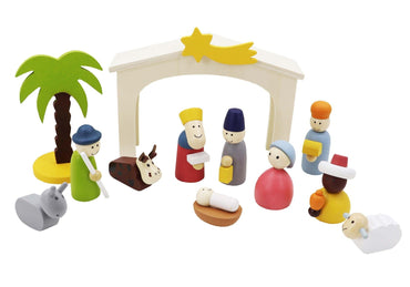 CHRISTMAS NATIVITY PLAYSET - Bamboo Sprout