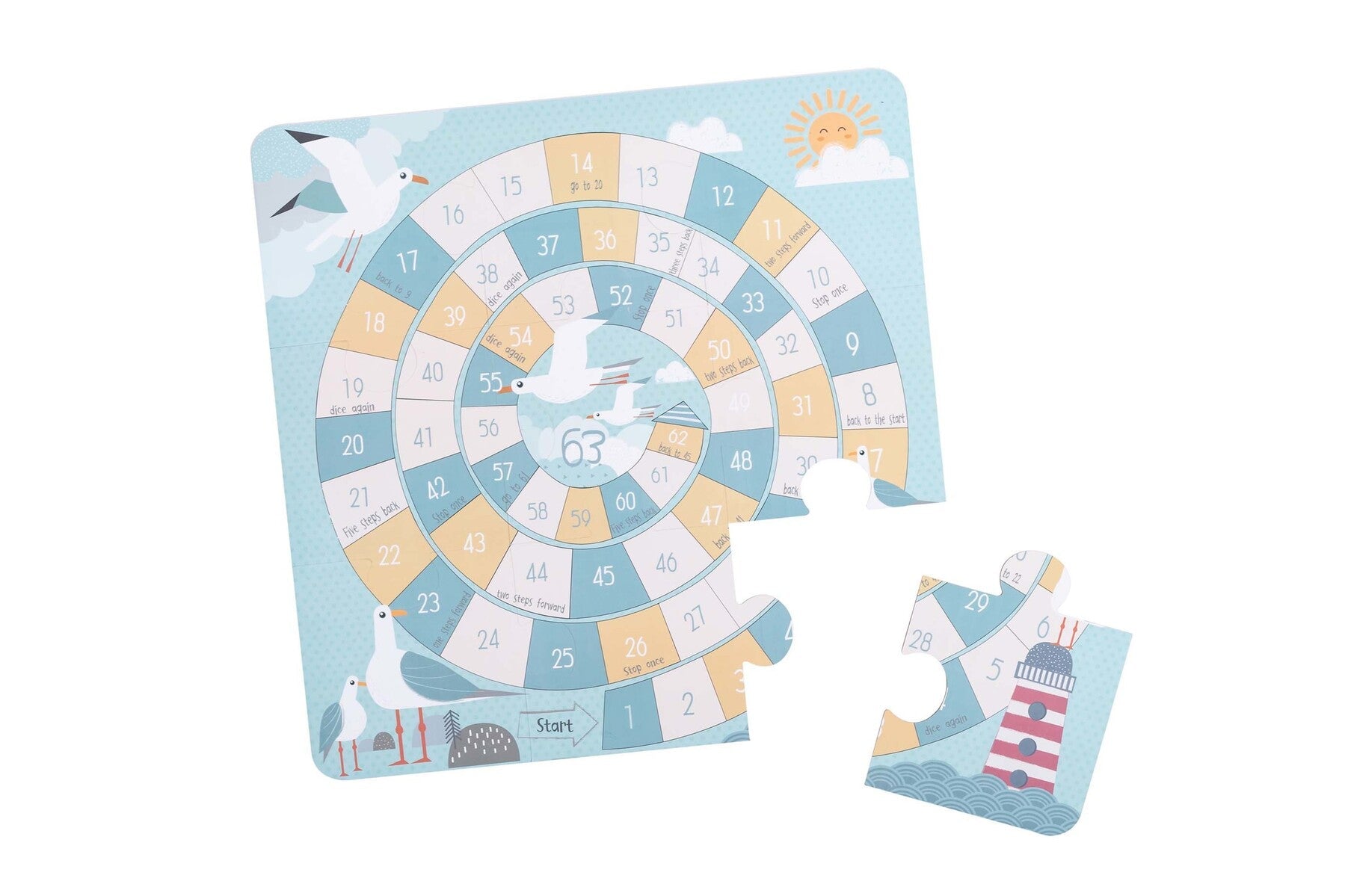 2 IN 1 CLASSIC GAME IN TIN BOX - LUDO & THE GAME OF GOOSE - Bamboo Sprout