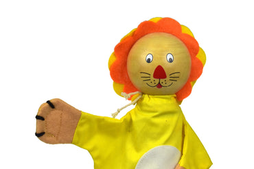 COWARDLY LION HAND PUPPET - Bamboo Sprout