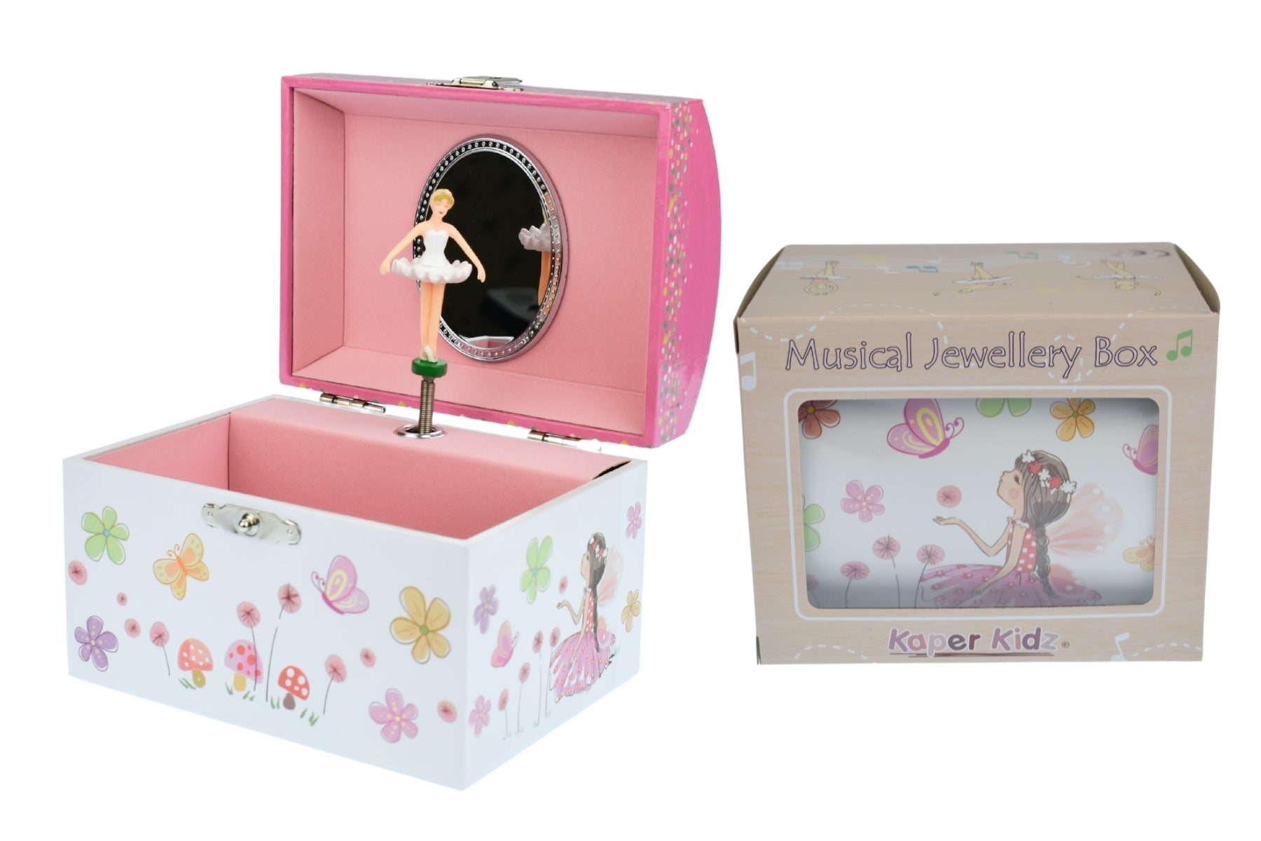 DAISY BELLE SERENADE DOME MUSIC BOX - Bamboo Sprout