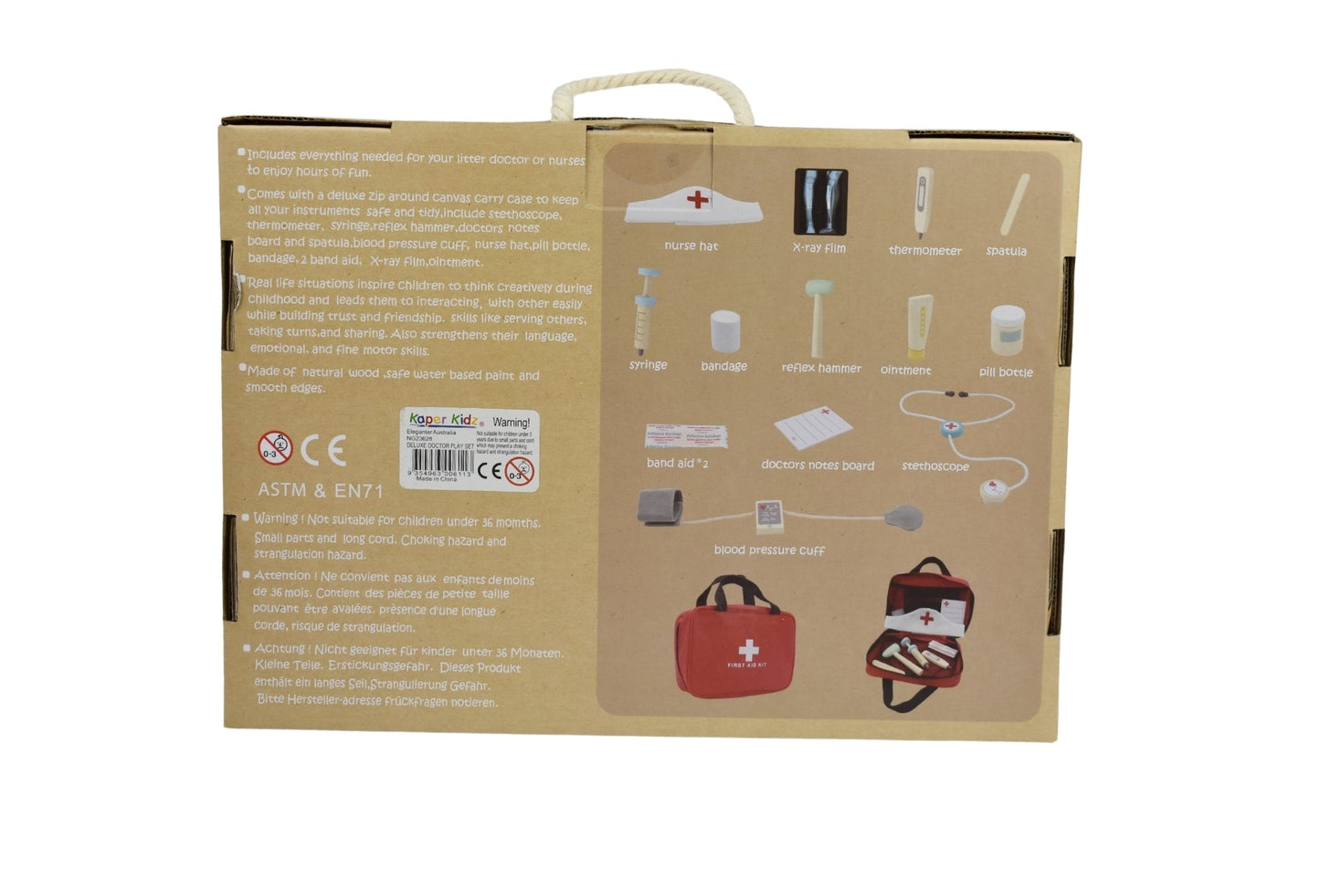 DELUXE DOCTOR PLAY SET - Bamboo Sprout