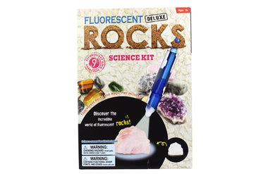 DELUXE FLUORESCENT ROCKS SCIENCE KIT - Bamboo Sprout