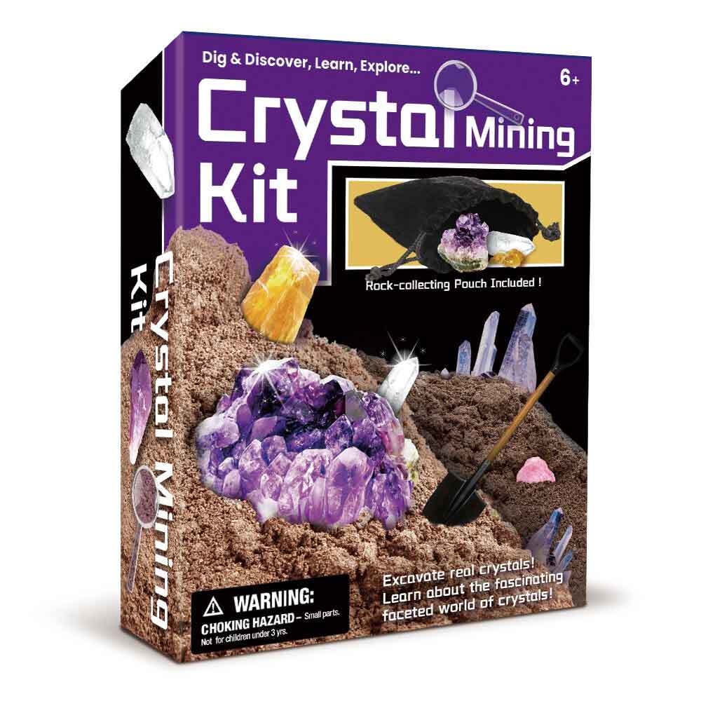 DIG & DISCOVER CRYSTAL MINING KIT - Bamboo Sprout
