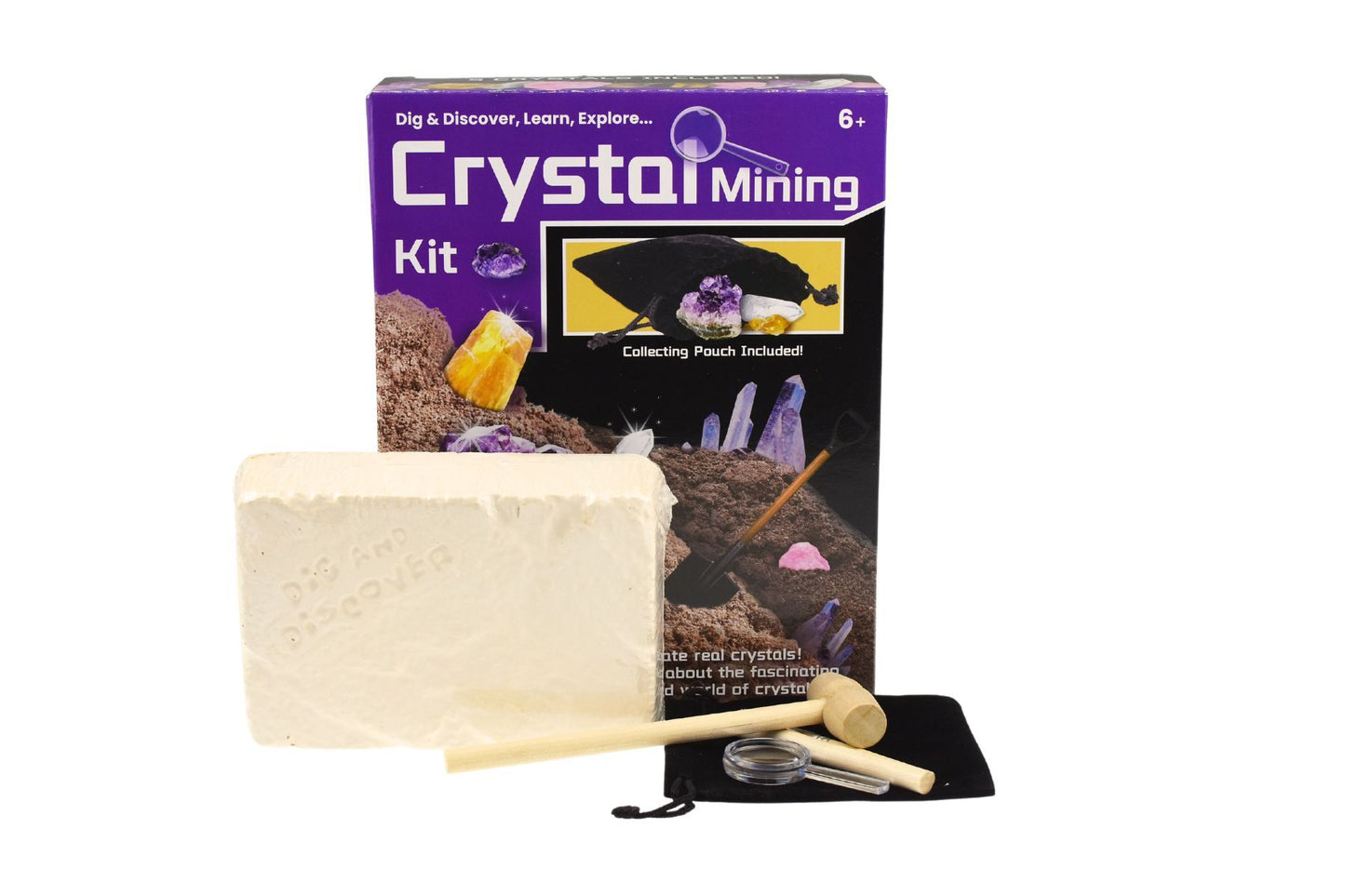DIG & DISCOVER CRYSTAL MINING KIT - Bamboo Sprout