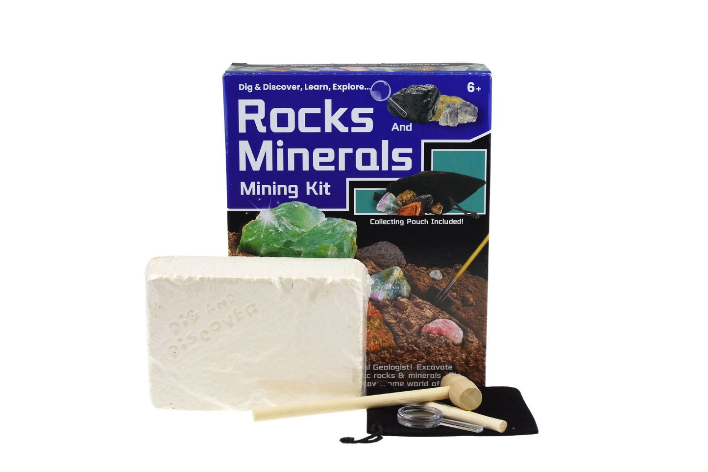 DIG & DISCOVER ROCKS AND MINERALS MINING KIT - Bamboo Sprout