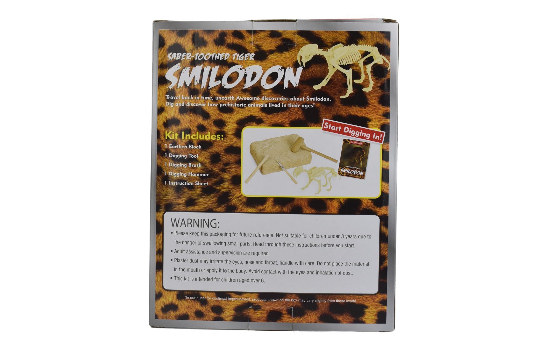 DIG & DISCOVER SABER - TOOTHED TIGER DIG KITS - Bamboo Sprout