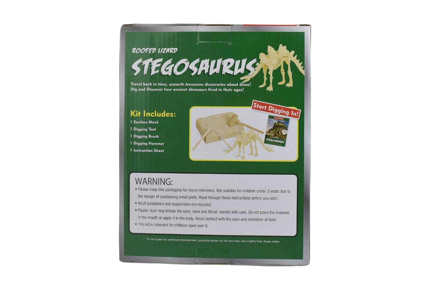 DIG & DISCOVER STEGOSAURUS DIG KITS - Bamboo Sprout