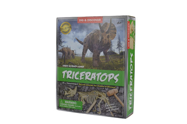 DIG & DISCOVER TRICERATOPS DIG KITS - Bamboo Sprout