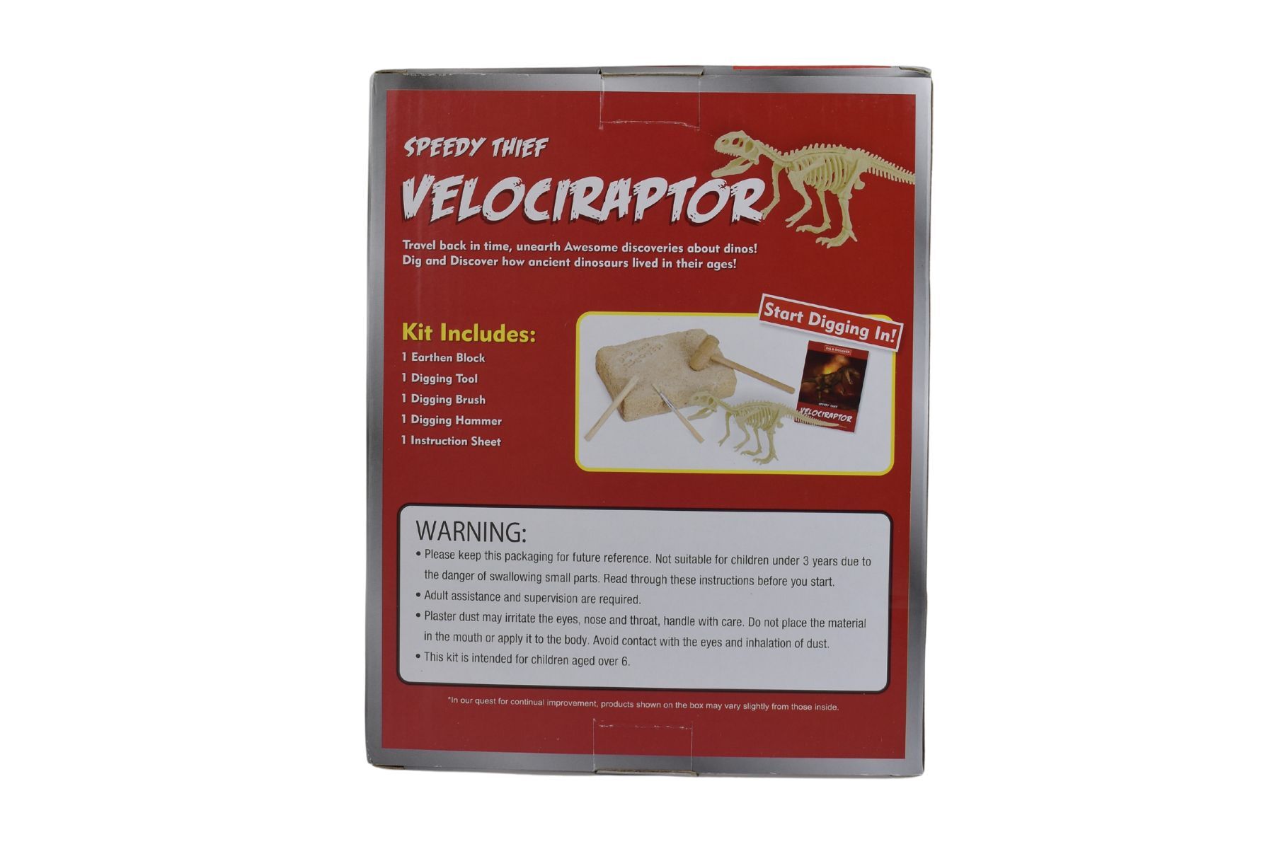 DIG & DISCOVER VELOCIRAPTOR DIG KITS - Bamboo Sprout